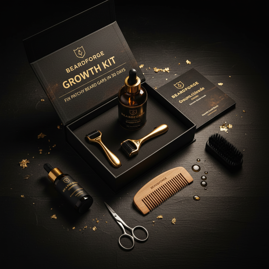 BeardForge Growth Bundle XL Hero