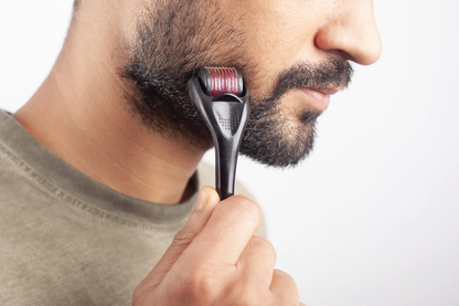 Beard Forge Growth Kit | Beard Oil + Derma Roller for Patchy Beards UK
