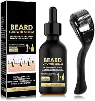 Beard Forge Growth Kit | Beard Oil + Derma Roller for Patchy Beards UK