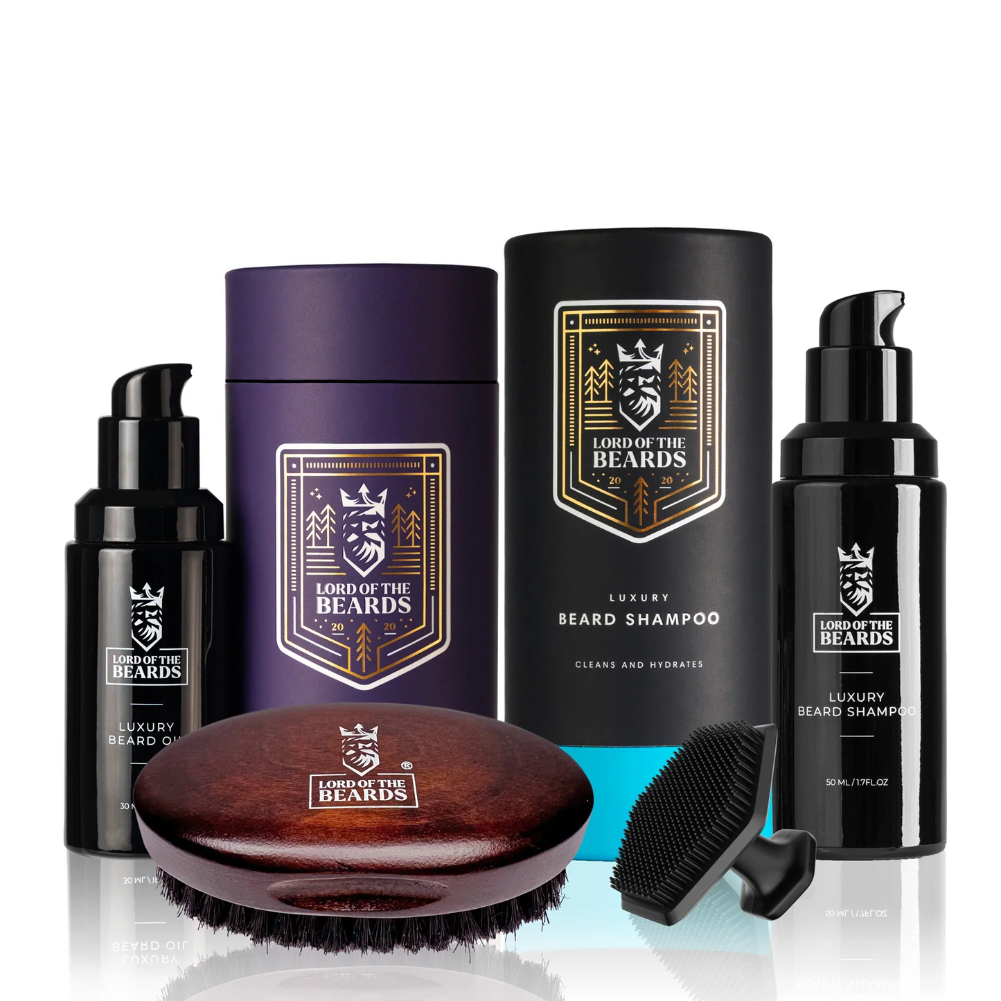 Beard Forge Growth Kit | Beard Oil + Derma Roller for Patchy Beards UK
