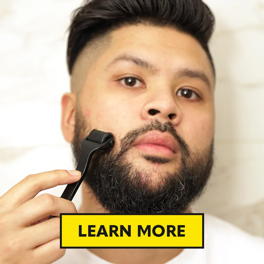 Beard Forge Growth Kit | Beard Oil + Derma Roller for Patchy Beards UK